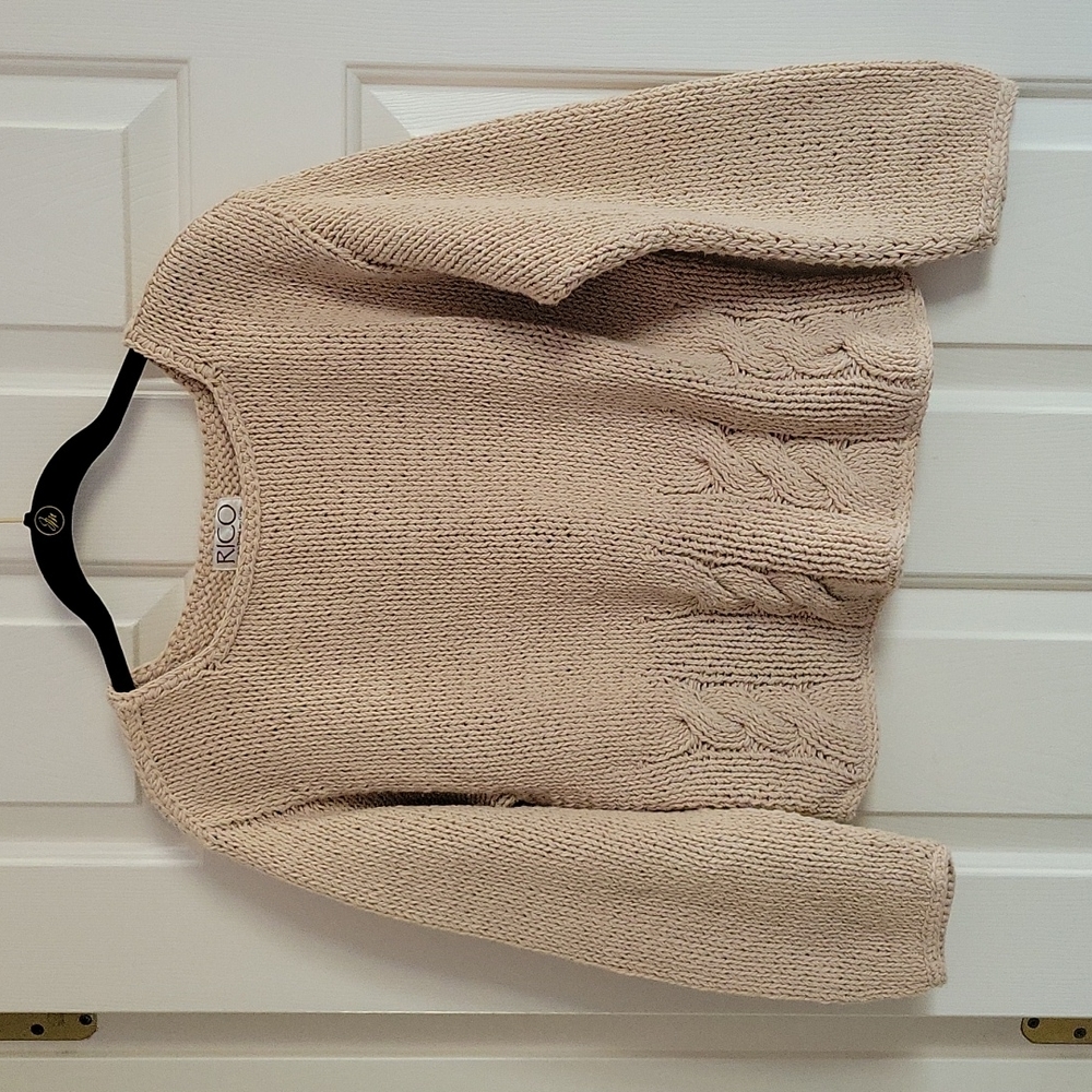 RICO 100% cotton sweater size S/M